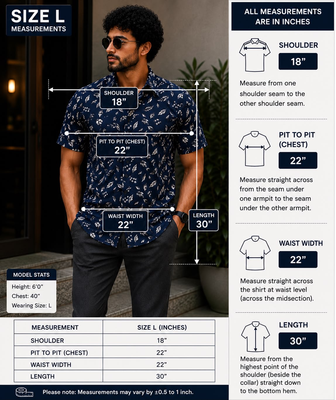 Navy Botanica