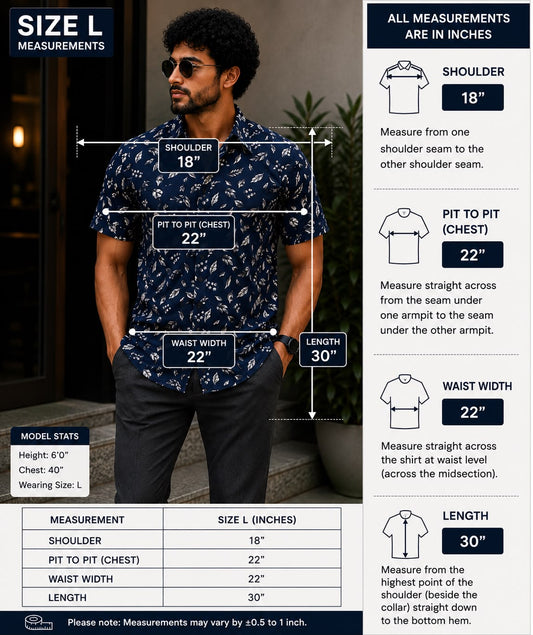 Navy Botanica