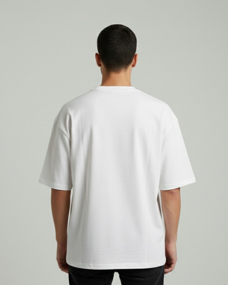 White Oversized T-shirt (Switzerland Edition)
