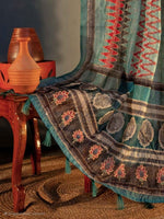 SOFT CHANDERI COTTON WITH KANTHA WORK RWL019