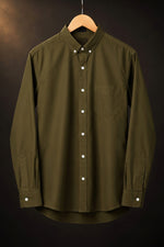 SOLID COLOUR SHIRT - GREEN