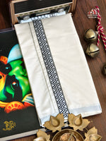 GOLDEN KASAVU LIMITED EDITION PREMIUM DOUBLE COTTON DHOTI RWL009