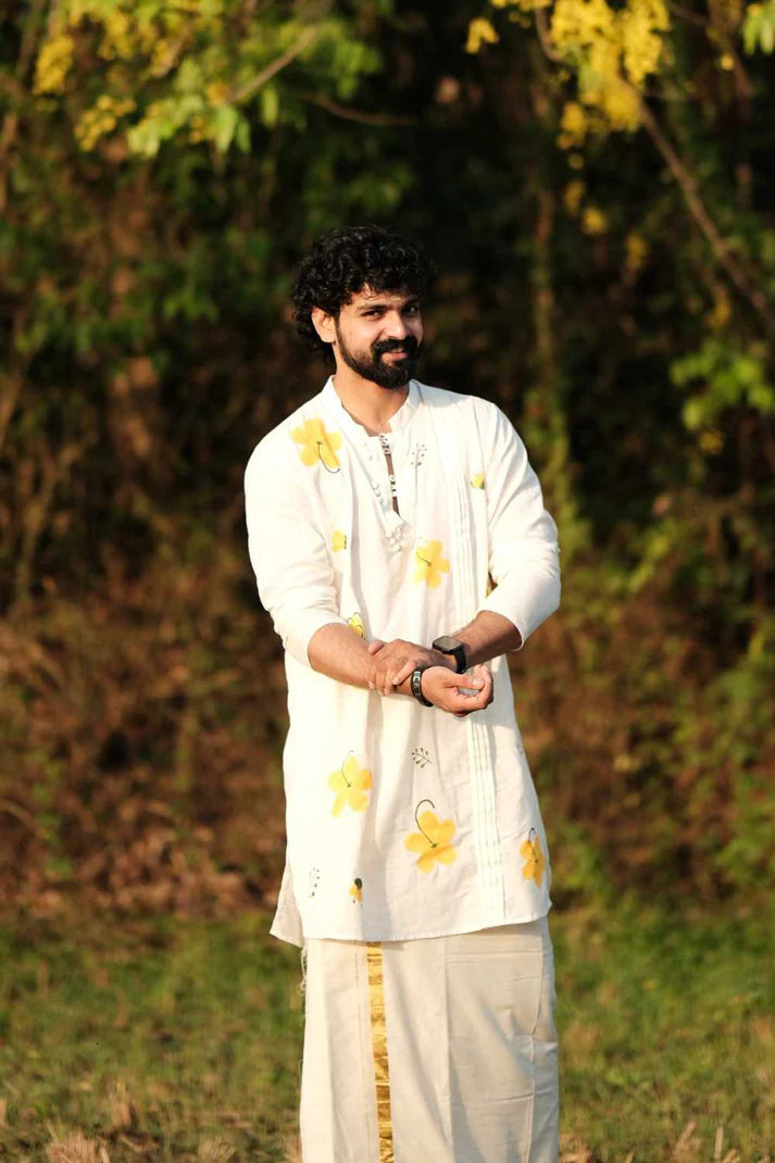 Kanikonna Hand Painted Kurta