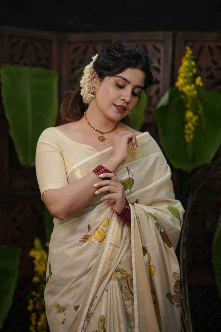 Kerala Thanima Saree