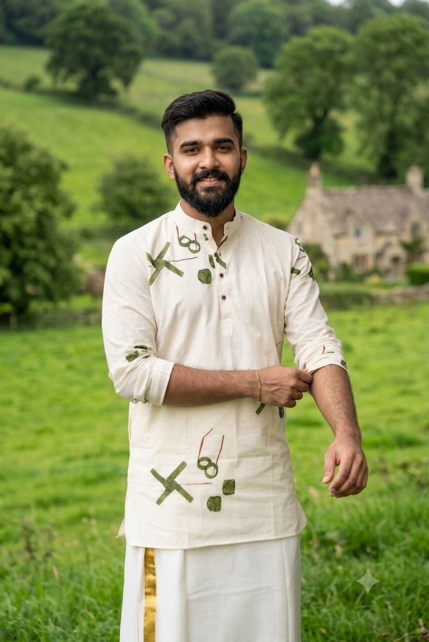Ola Design Kurta with Dhoti