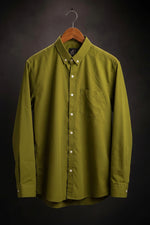 SOLID COLOUR SHIRT - ARMY GREEN