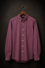 SOLID COLOUR SHIRT -PLUM PURPLE