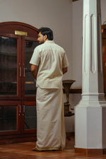 Shangupushppam Handblock Print Shirt