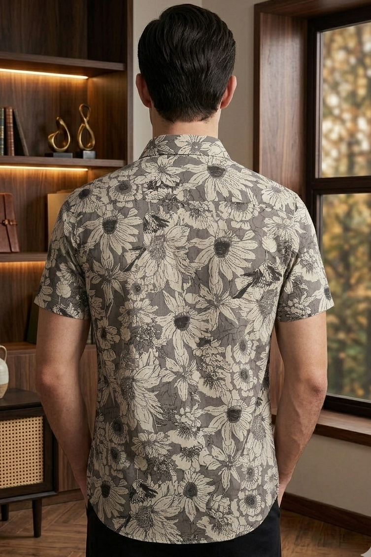 Floral Greyscale