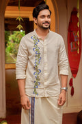 Shangupushpam Handpainted Full Sleeve Shirt