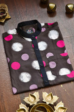 Designer Premium Shirt+Single Cotton Dhoti Combo RWL025