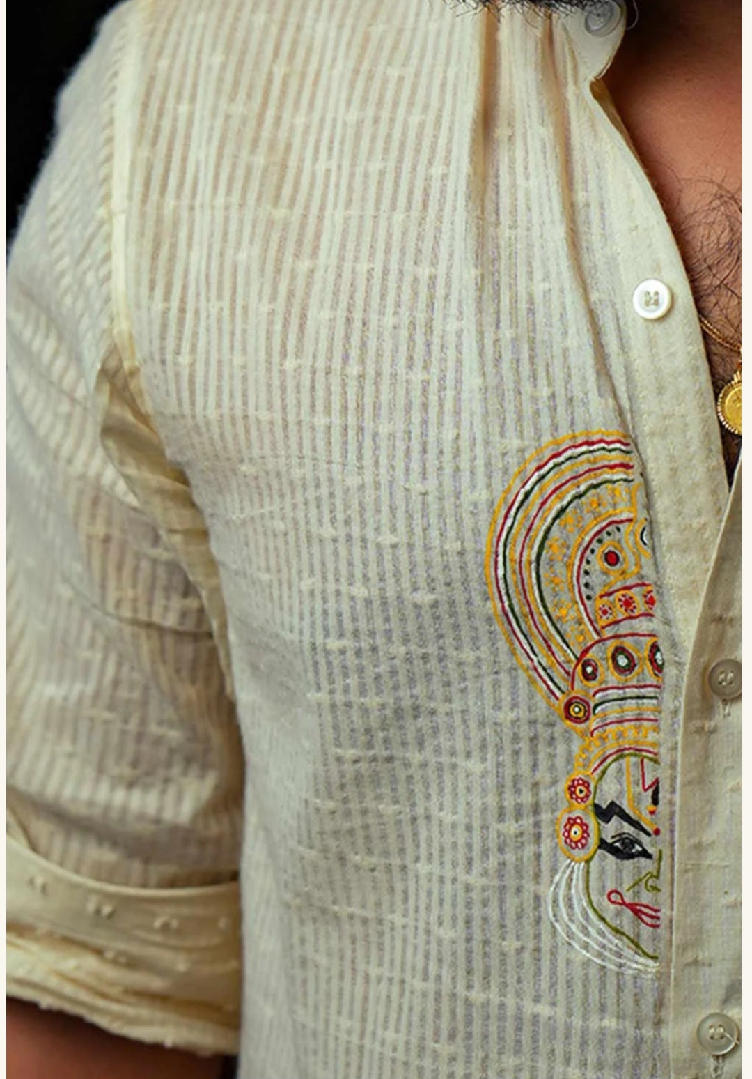 Kathakali Hand Painted Shirt