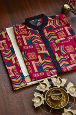 Designer Premium Shirt+Single Cotton Dhoti Combo RWL028