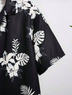 Black floral Printed Shirt