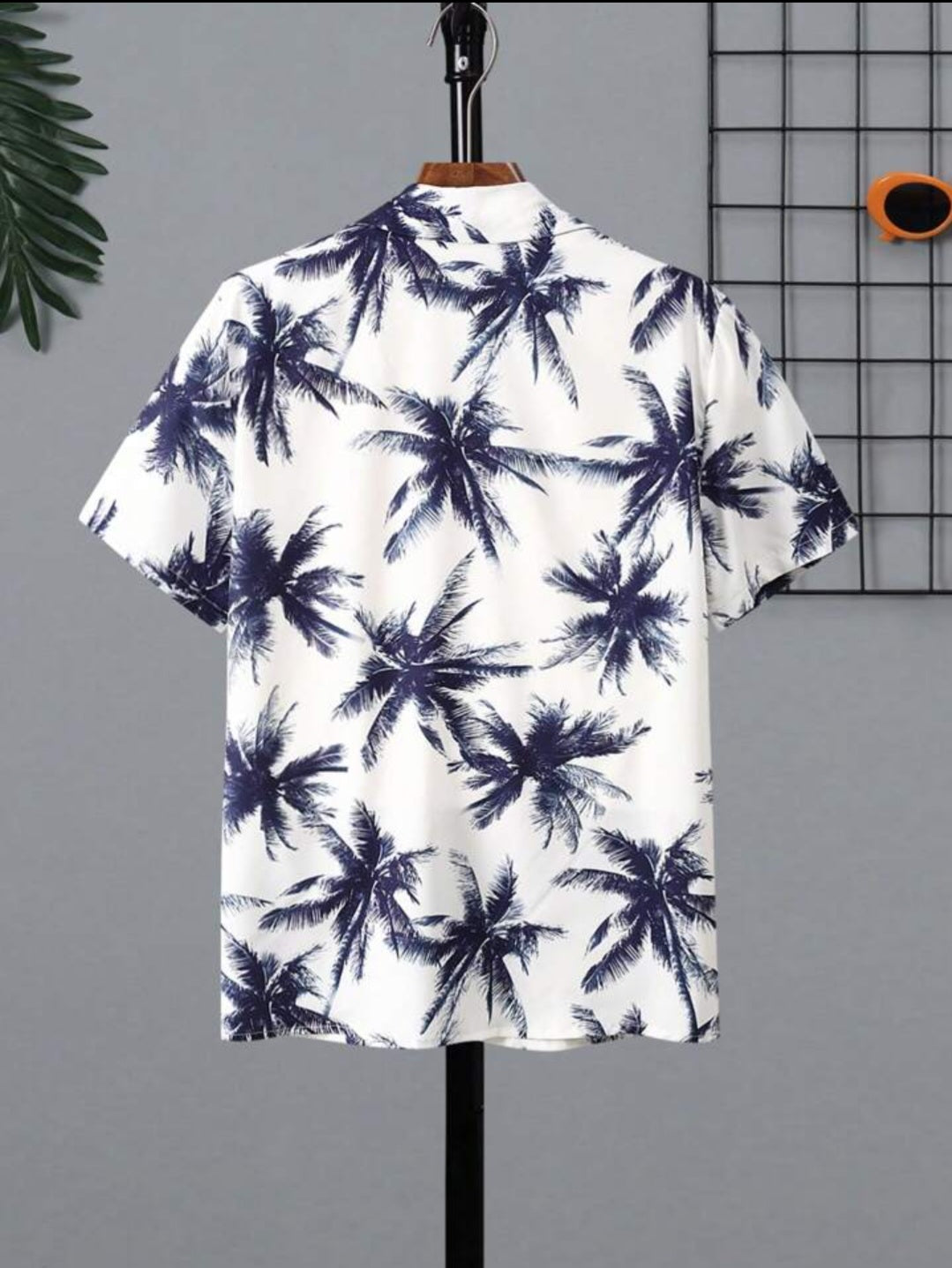 White Floral print Shirts for Men