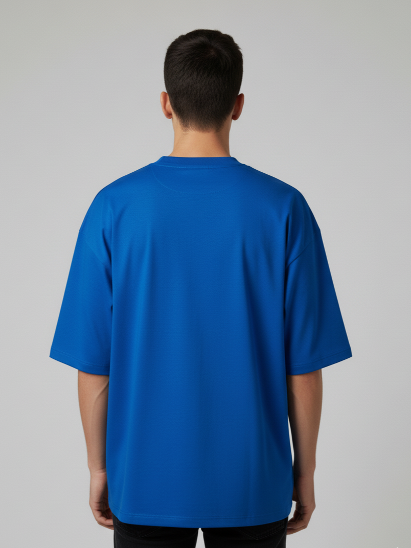 Royal Blue Oversized T-shirt (Grace)